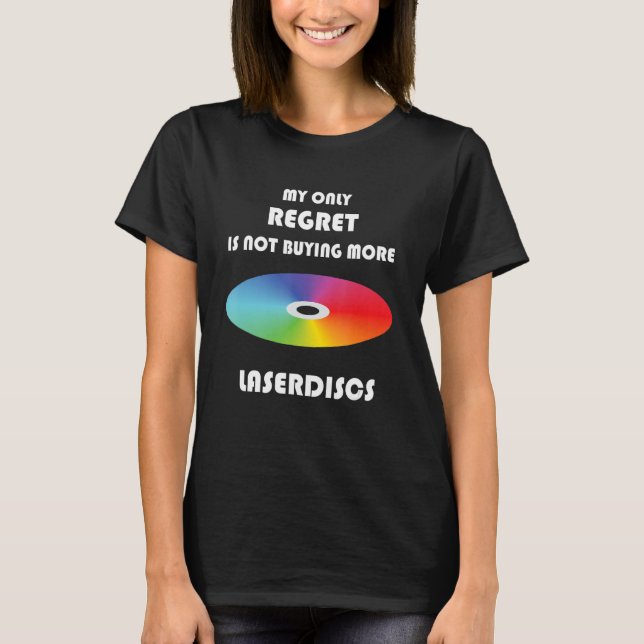 Funny Retro Laserdisk 1 T-Shirt (Vorderseite)