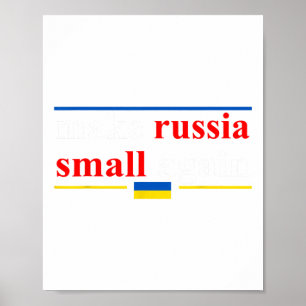 Funny Retro macht Russland wieder klein Poster