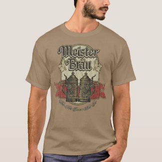 Funny Retro Meister Brau 1891 Beer Vintag Men's T T-Shirt