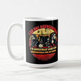 Funny Retro Nicht Daydreaming Autor Kaffeetasse