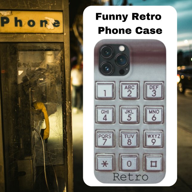 Funny Retro Payphone Case-Mate iPhone Hülle (Von Creator hochgeladen)