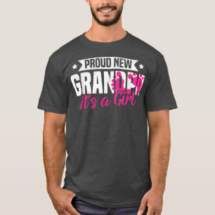 Funny Retro Proud New Opa Es ist ein Mädchen Gesch T-Shirt