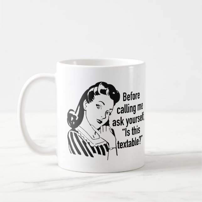 Funny Retro Simste Tasse (Links)