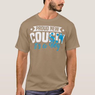 Funny Retro stolz auf neuen Cousin Es ist ein Jung T-Shirt