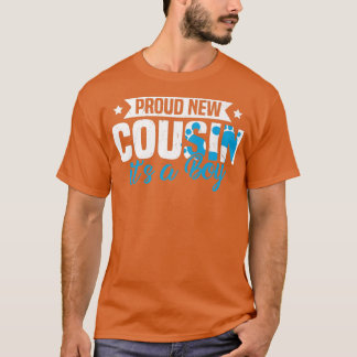 Funny Retro stolz auf neuen Cousin Es ist ein Jung T-Shirt