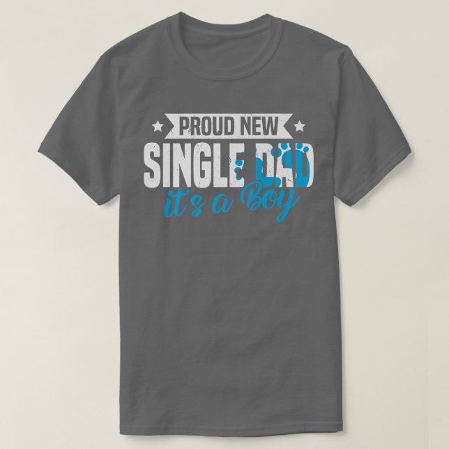 Funny Retro Stolz neuer Single Vater Es ist ein Ju T-Shirt (Design vorne)