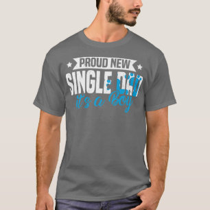 Funny Retro Stolz neuer Single Vater Es ist ein Ju T-Shirt