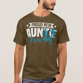 Funny Retro Stolz New Auntie Es ist ein Junge Gesc T-Shirt