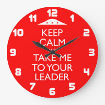 Funny Retro UFO Behielt Calm