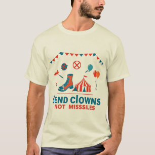 Funny Retro Vintager Anti War Statement T - Shirt