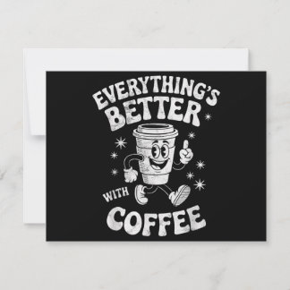 Funny Retro Vintager Kaffee Männer oder Frauen Kaf