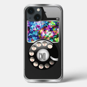 Funny Retro Wähltelefon mit Foto-Rahmen iPhone 13 Hülle