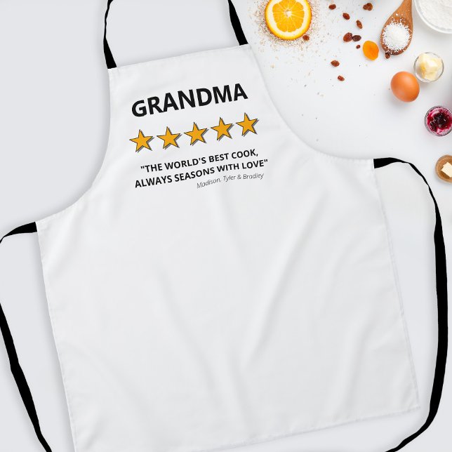 Funny Review Best Cook Oma Schürze (Von Creator hochgeladen)