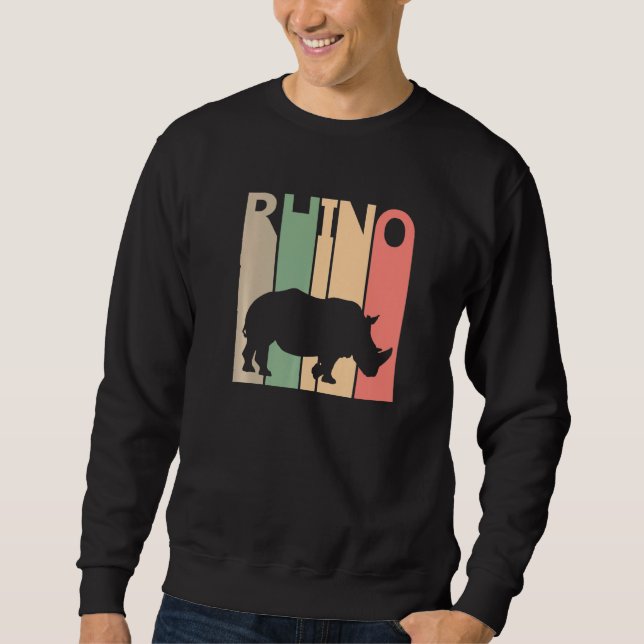 Funny Rhino Costume Sweatshirt (Vorderseite)