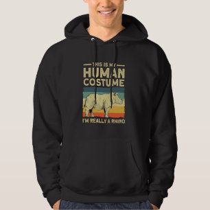 Funny Rhino Kunst für Männer Frauen Kinder Rhinoze Hoodie
