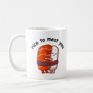 Funny Rice to Meat You Kaffeetasse