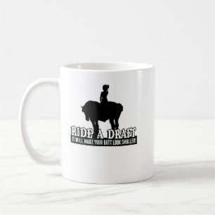 Funny Ride - Ein Pferd-T - Shirt für Damen und Her Kaffeetasse