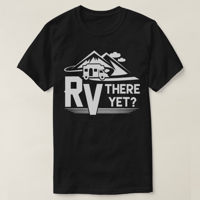 Funny Roadtrip RV Es Camping T-Shirt (Design vorne)