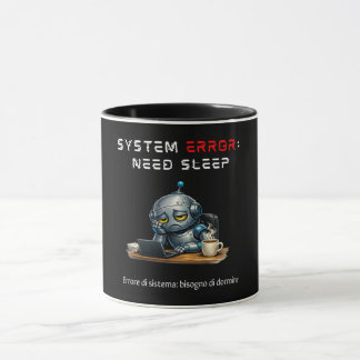 Funny Robot Coffee Mug Tasse