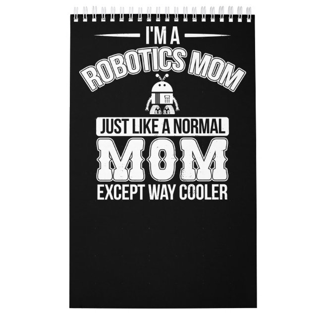 Funny Robotics Mama Robot Engineer Mama Gift Kalender (Titelbild)