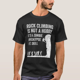 Funny Rock Climber Geschenk für Männer Frauen Cool T-Shirt