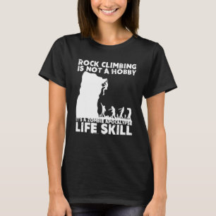 Funny Rock Climber Geschenk für Männer Frauen Cool T-Shirt