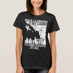 Funny Rock Climber Geschenk für Männer Frauen Cool T-Shirt