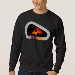 Funny Rock Climbing Das ist mein glücklicher Ort Sweatshirt