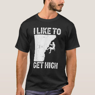 Funny Rock Klettern für Männer Frauen Berg Indoor T-Shirt