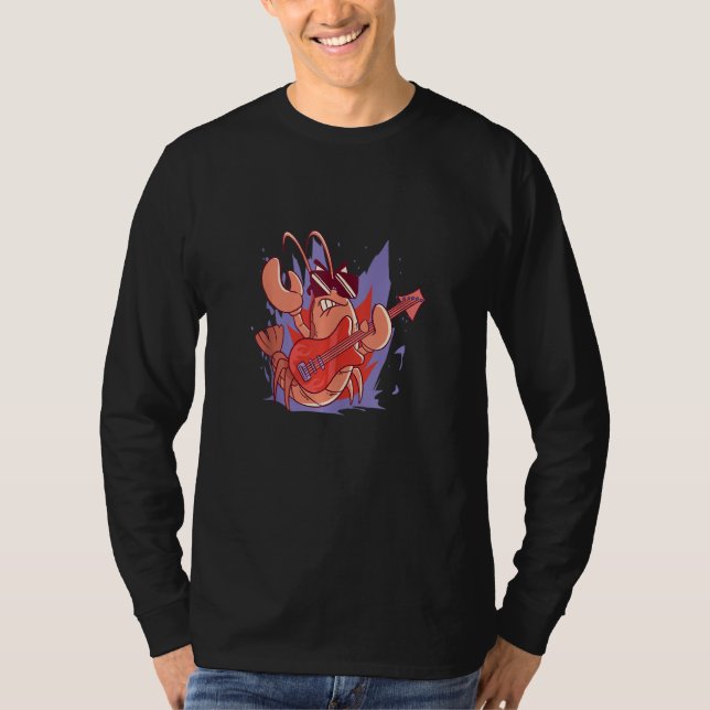 Funny Rock Lobster T-Shirt (Vorderseite)