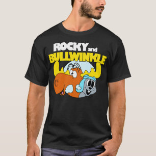 Funny Rocky und Bullwinkle T-Shirt
