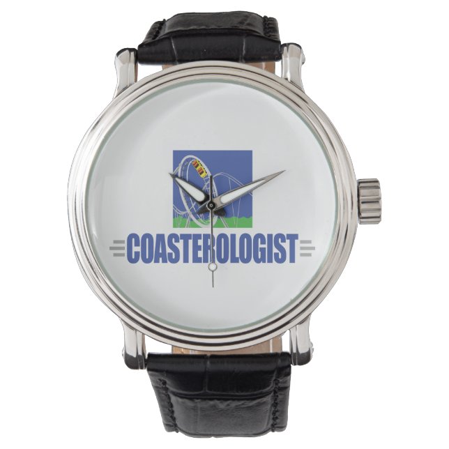 Funny Roller Untersetzer Armbanduhr (Vorderseite)