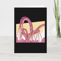Funny Rollercoaster Vergnügungspark Geschenk