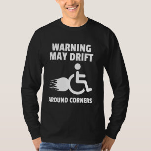 Funny Rollstuhl Spaß Behinderte 1 T-Shirt
