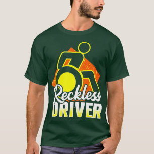 Funny Rollstuhl Spaß Behinderung Handicap T-Shirt