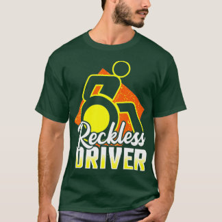 Funny Rollstuhl Spaß Behinderung Handicap T-Shirt