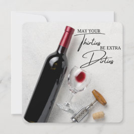 FUNNY ROMANTIC GREETING CARD FÜR DEN 30. GEBURTSTA