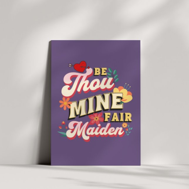 Funny romantic personalisierte Valentinkarte für i Dankeskarte (Von Creator hochgeladen)