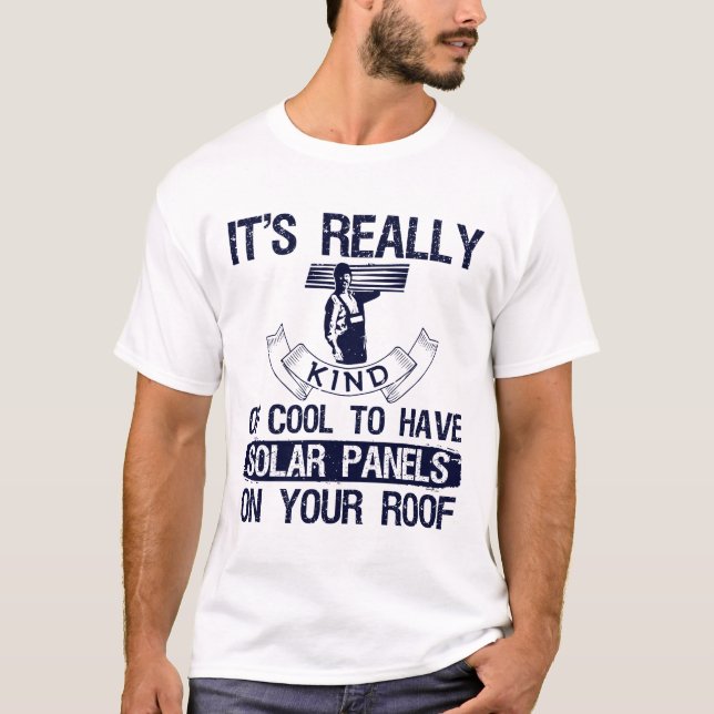 Funny Roofer Sprichwort Dachdeckung T-Shirt (Vorderseite)