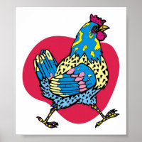 Funny Rooster