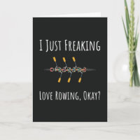 Funny Rowing Cards Spaß Humour