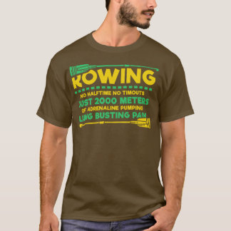 Funny Rowing Geschenke Halftime no timeouts 2000 T-Shirt