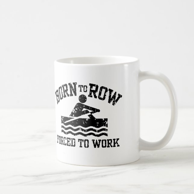 Funny Rowing Kaffeetasse (Rechts)