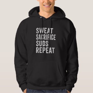 Funny Rowing Shirt Work Hard Uni Rower Craft B
