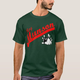 Funny Roy Munson King Button Bowling 2 T-Shirt