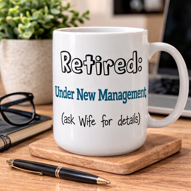 Funny Rtirement Jog No more Work Celebration Kaffeetasse (Von Creator hochgeladen)