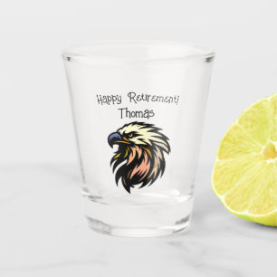 Funny Rtirement Jog No more Work Celebration Schnapsglas