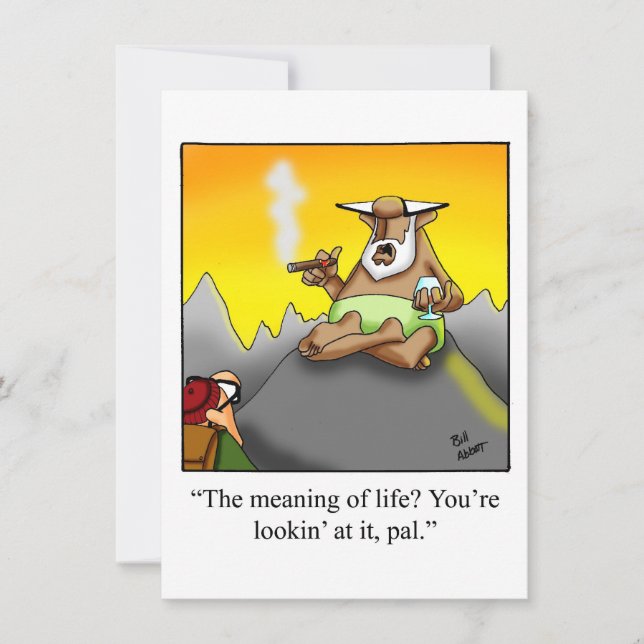 Funny Rtirement-Party Einladungen (Vorderseite)