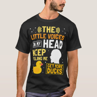 Funny Rubber Duck Gift Mehr Ducks Hund Prall T-Shirt