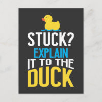 Funny Rubber Duck Programming Bug Debugger Spaß